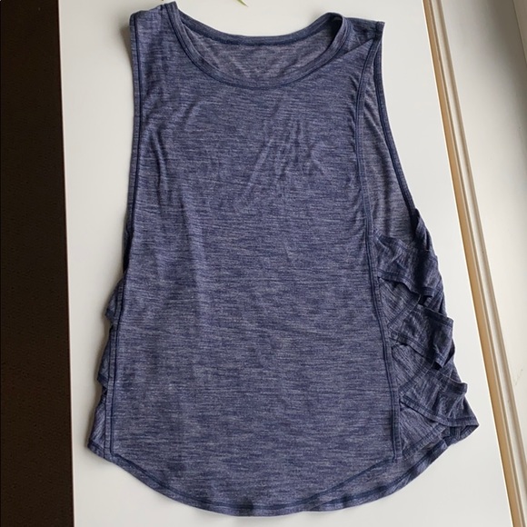 Lululemon Var-City Muscle Tank with Criss Cross - Picture 1 of 3